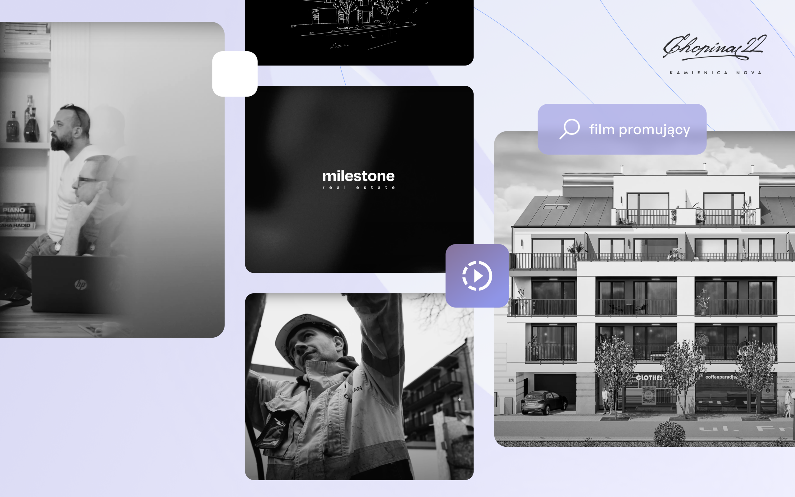 Film promujący inwestycję mieszkaniową na przykładzie dewelopera Milestone Real Estate
