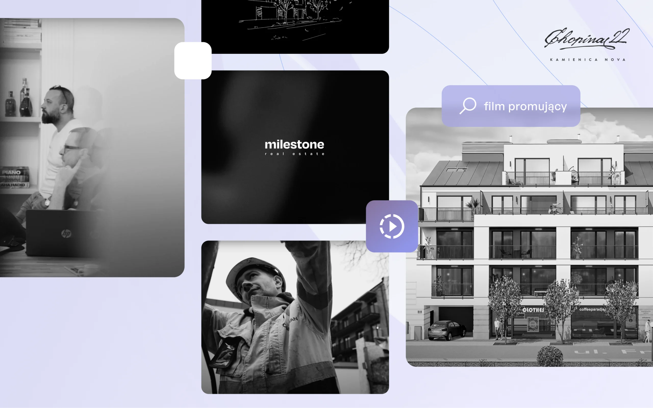 Film promujący inwestycję mieszkaniową na przykładzie dewelopera Milestone Real Estate