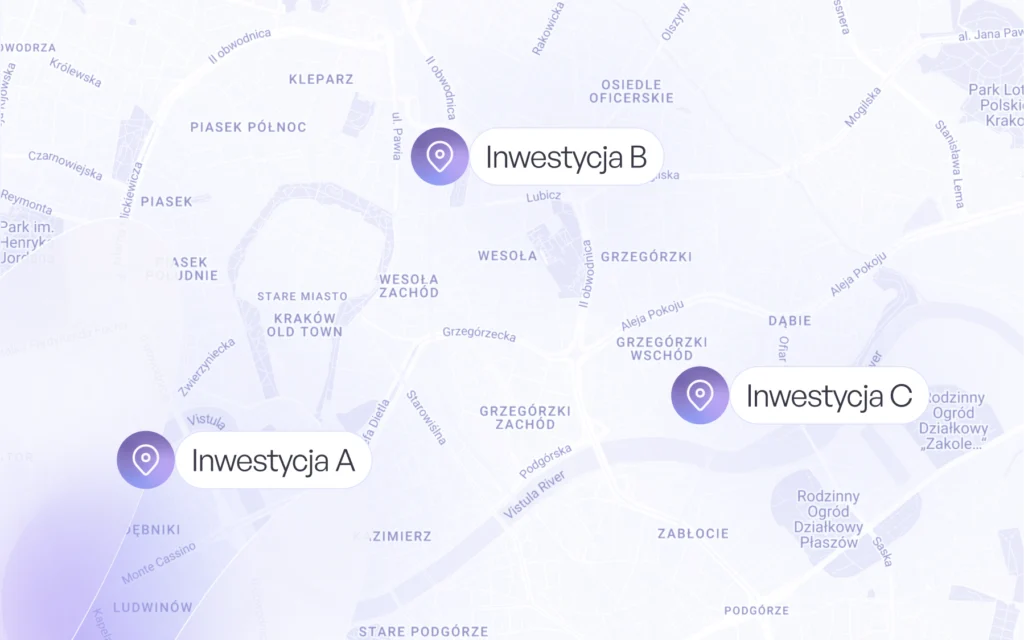 Analiza konkurencji inwestycji deweloperskich na przykładzie lokalizacji w Krakowie